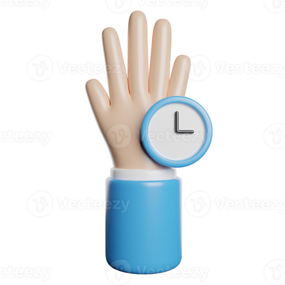 Time Clock Schedule Hand png