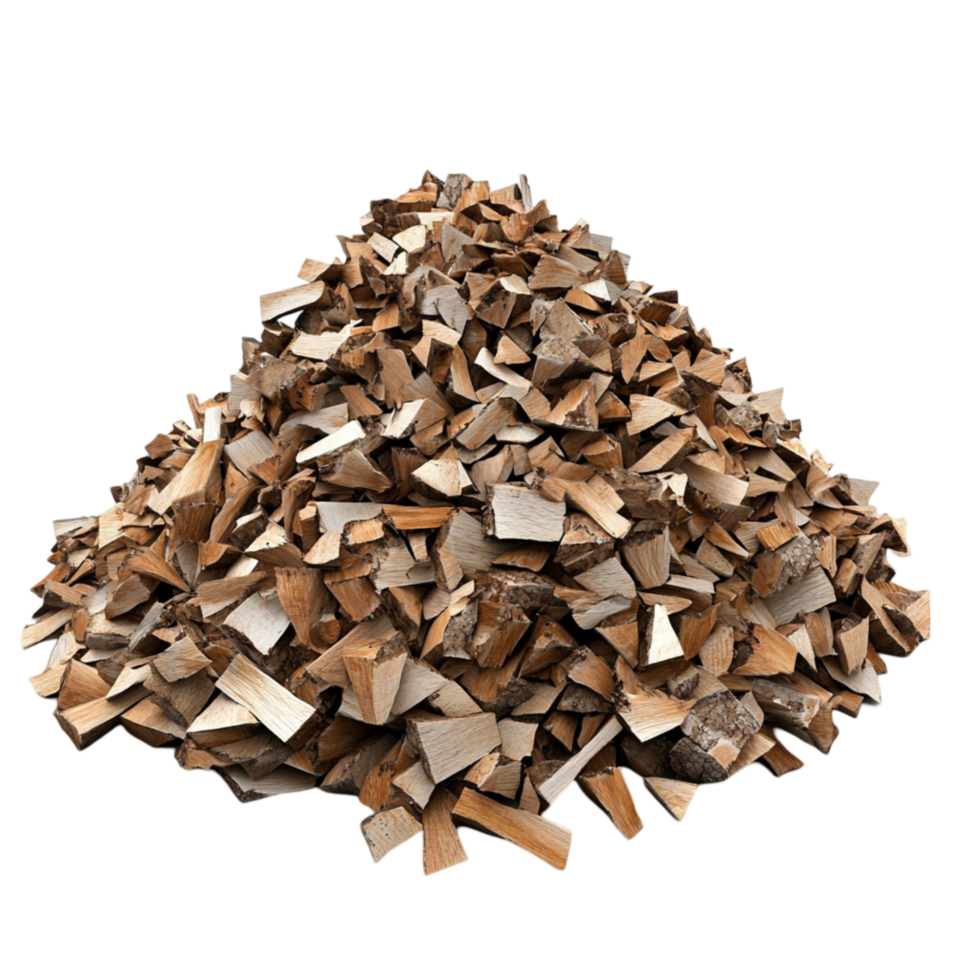 Stack of Wood Chips Transparent Design png