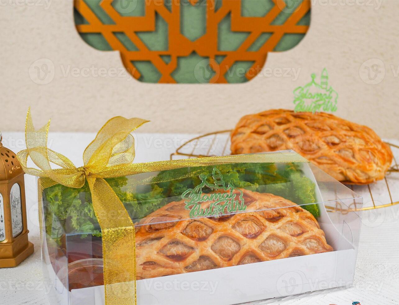 Clear Covered Ramadan and EID Mubarak Hampers photo
