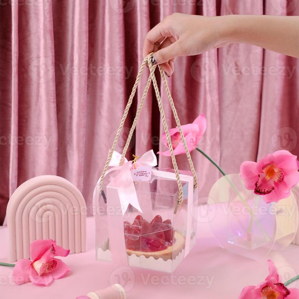 Pink Series of Valentines Days Gift photo