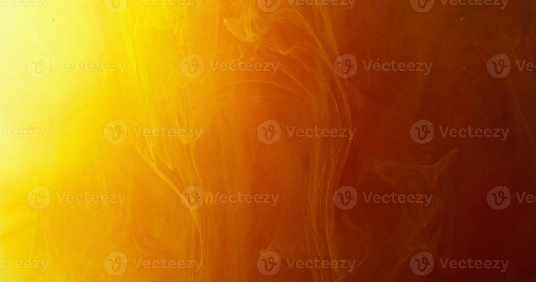 Two colors blend into one another with a gradient, slowly overflowing photo