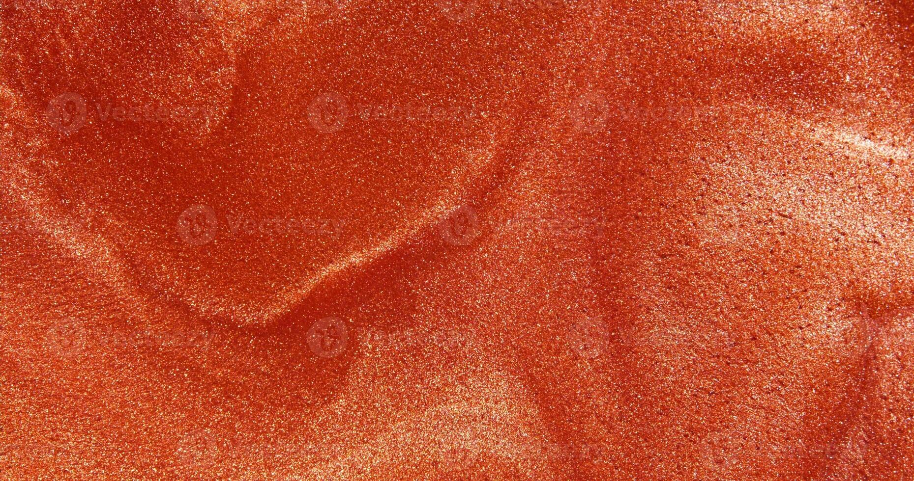 A close up of a red fabric photo