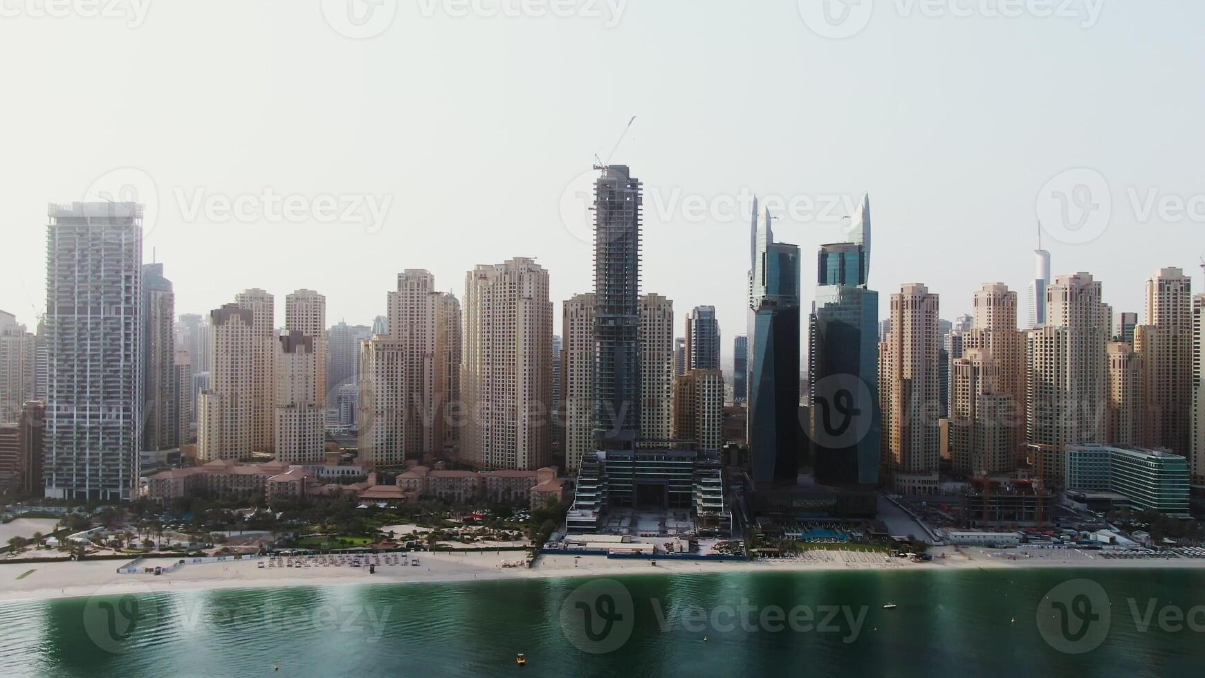 A view of the city from above photo