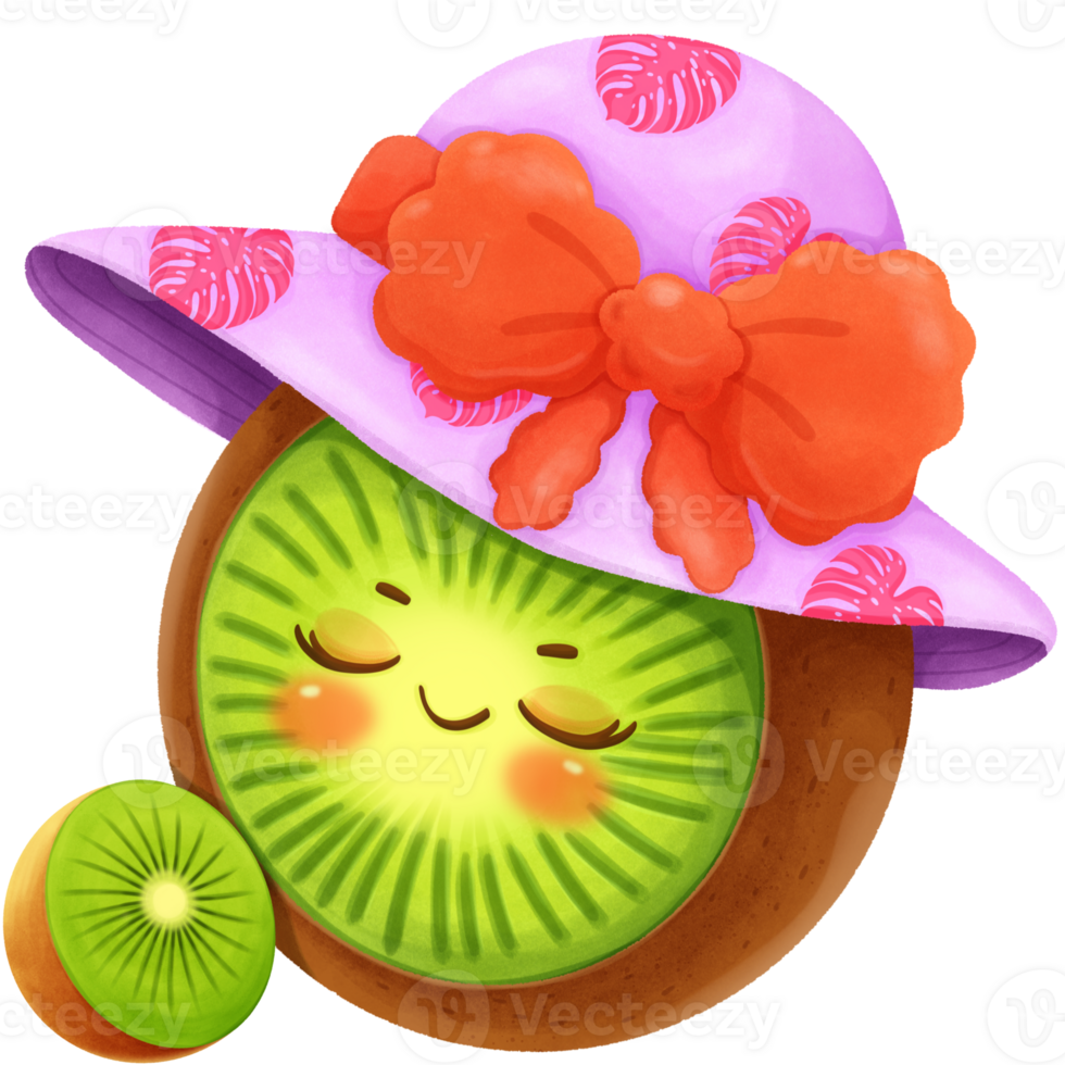 cartoon kiwi clipart png