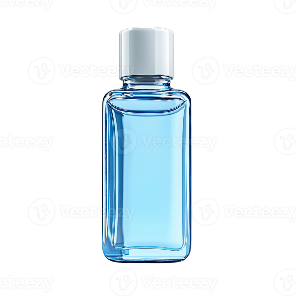 Compact Hygiene Product Bottle Isolated on Transparent Background png