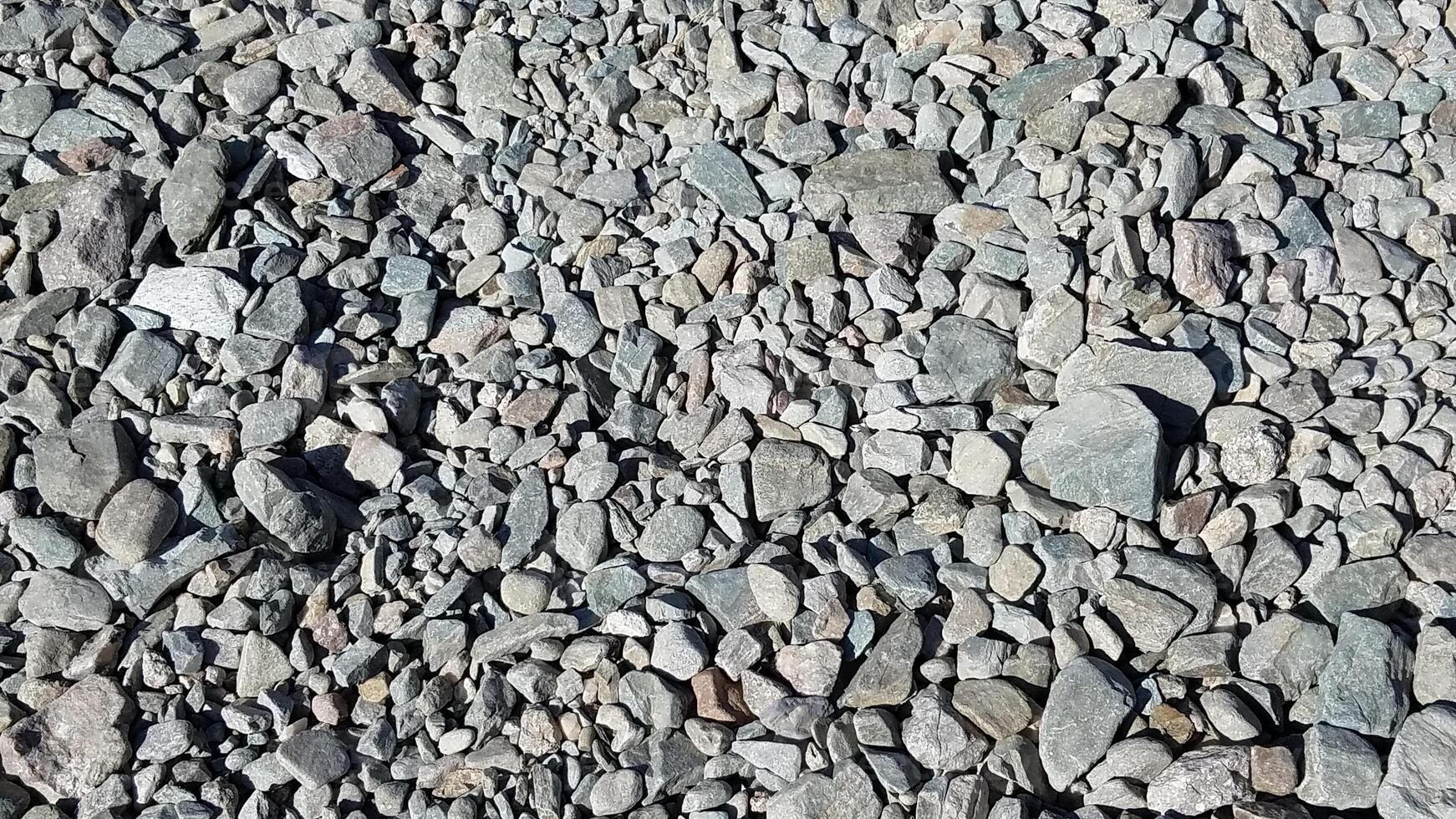 Rocky Pebbles on Ground, Hiking Trail on Mount Wilson, Southern California photo
