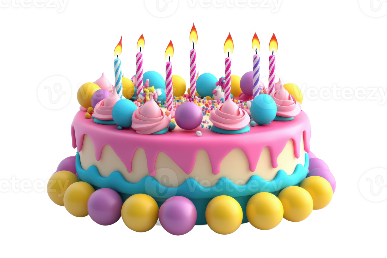 birthday cake image, showcasing celebration dessert, festive treat, and blurred p png