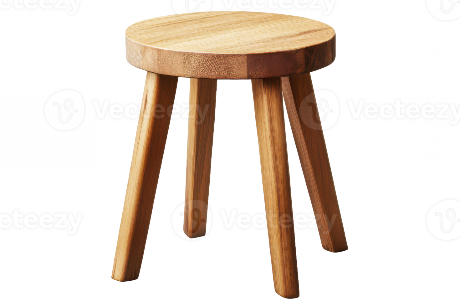 stool image, highlighting furniture design, natural wood, and home decor details. png
