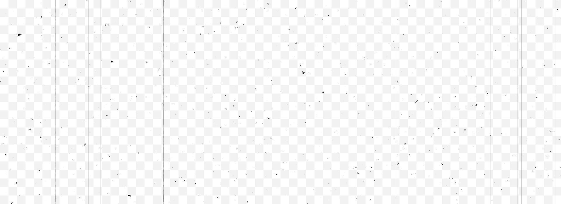 Dusty old scratched texture. Grainy grunge photo filter background. Aged grain film overlay. Rough dirty dotted backdrop. Black particles, fibers and flecks wallpaper. Damaged surface template vector