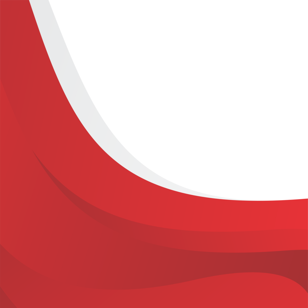 red and white banner png
