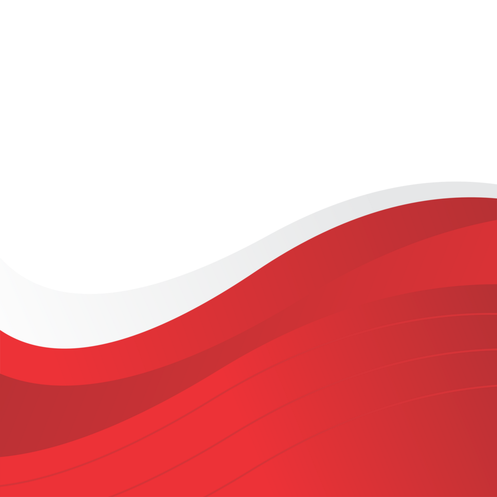 waves background red white png