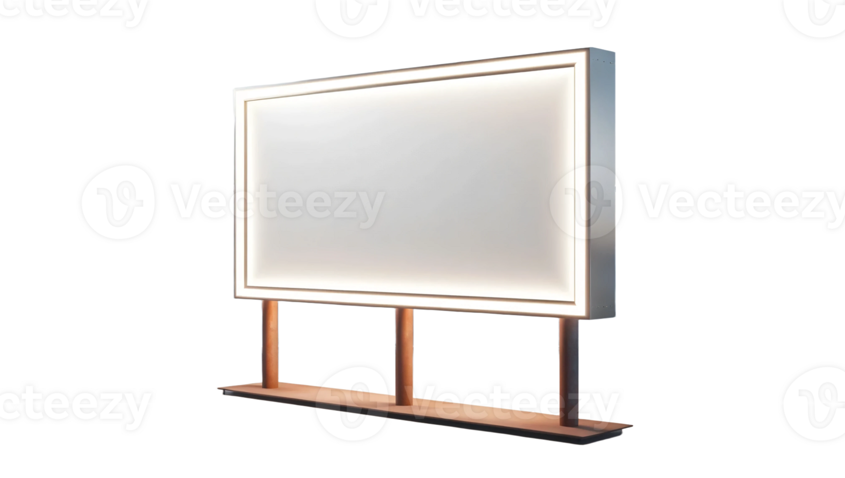 A large white light on a stand png