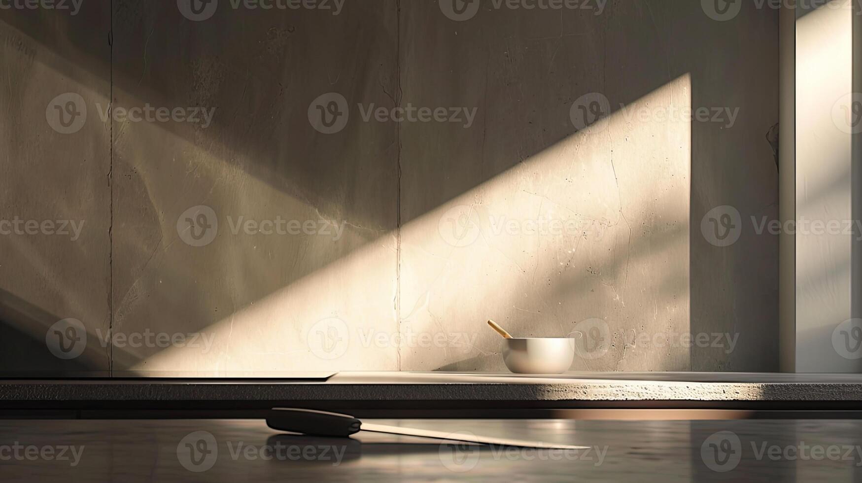 A coffee cup sitting on a table in front of a window photo