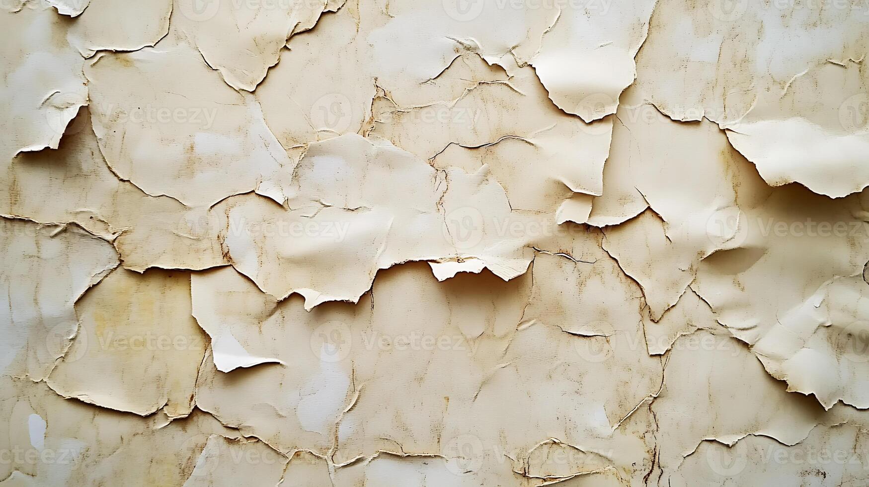 A close up of a wall with peeling paint photo