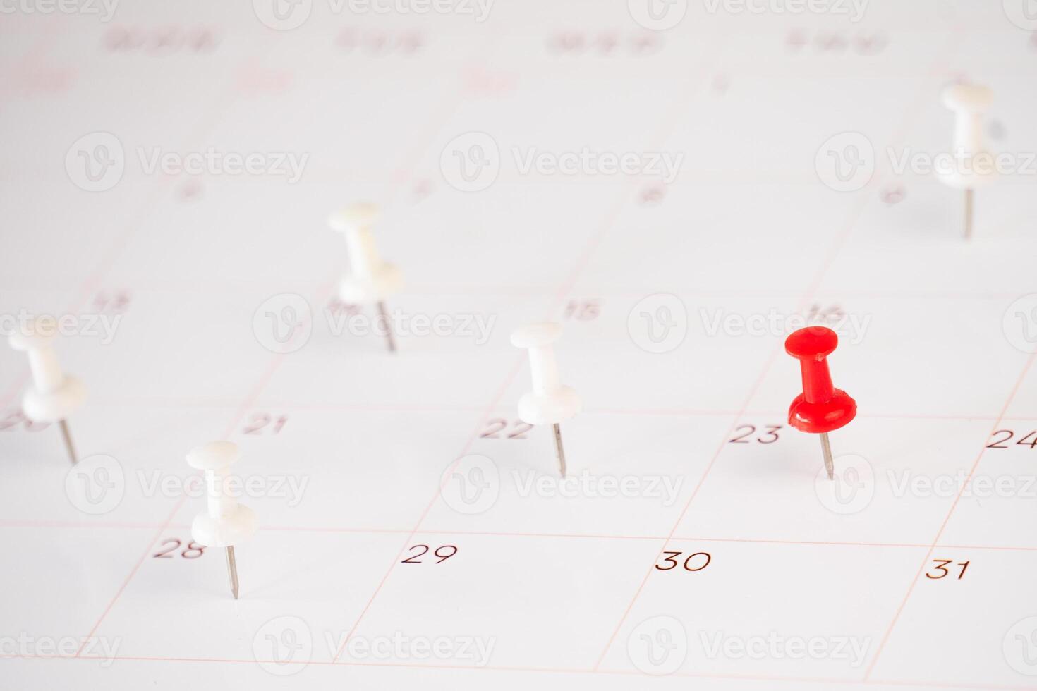 schedule calendar with push pin background photo