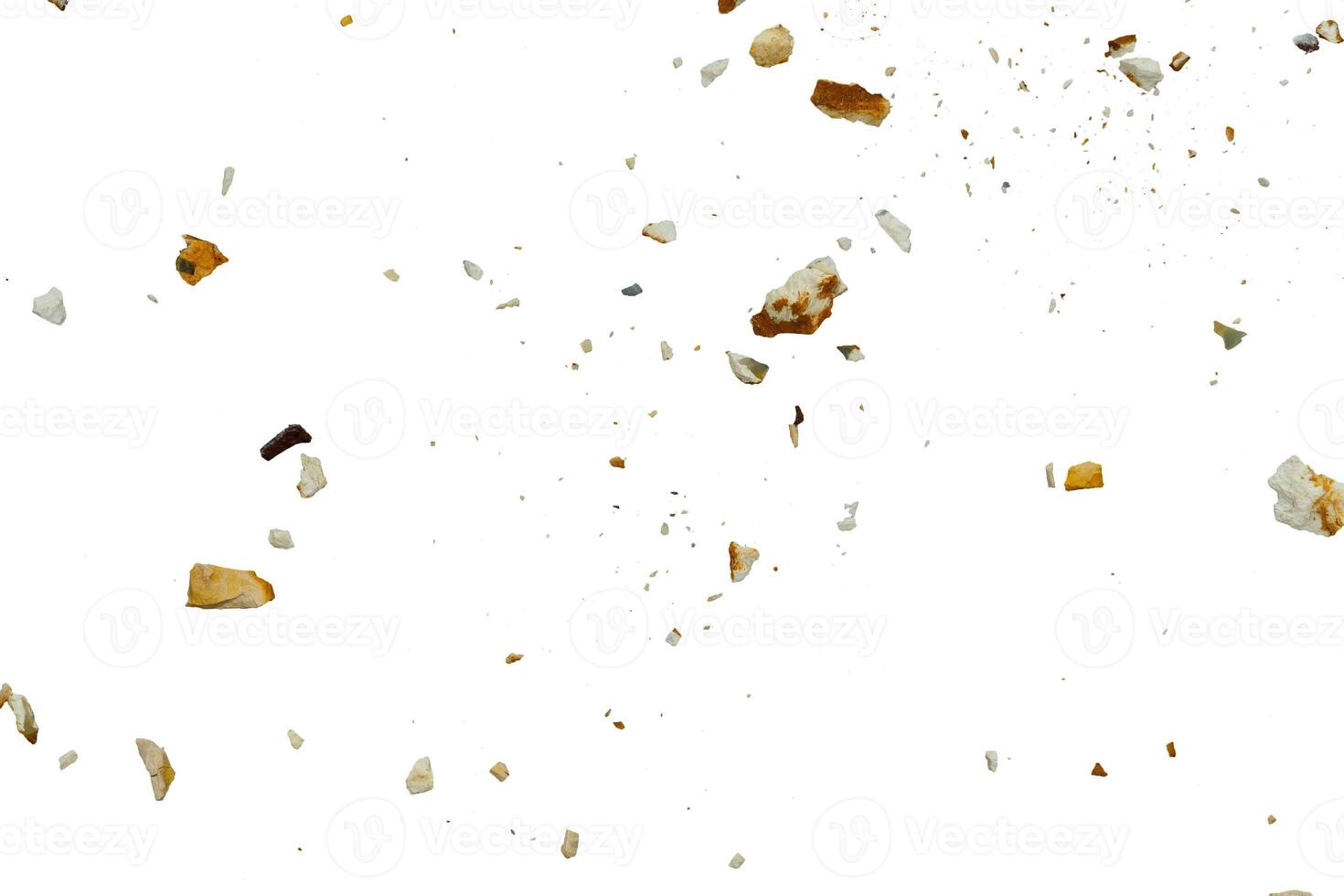 texture of rock particles and dust photo