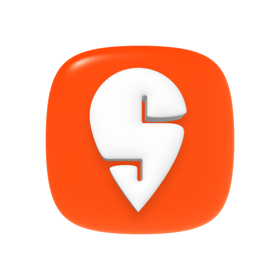Swiggy app icon with transparent background png