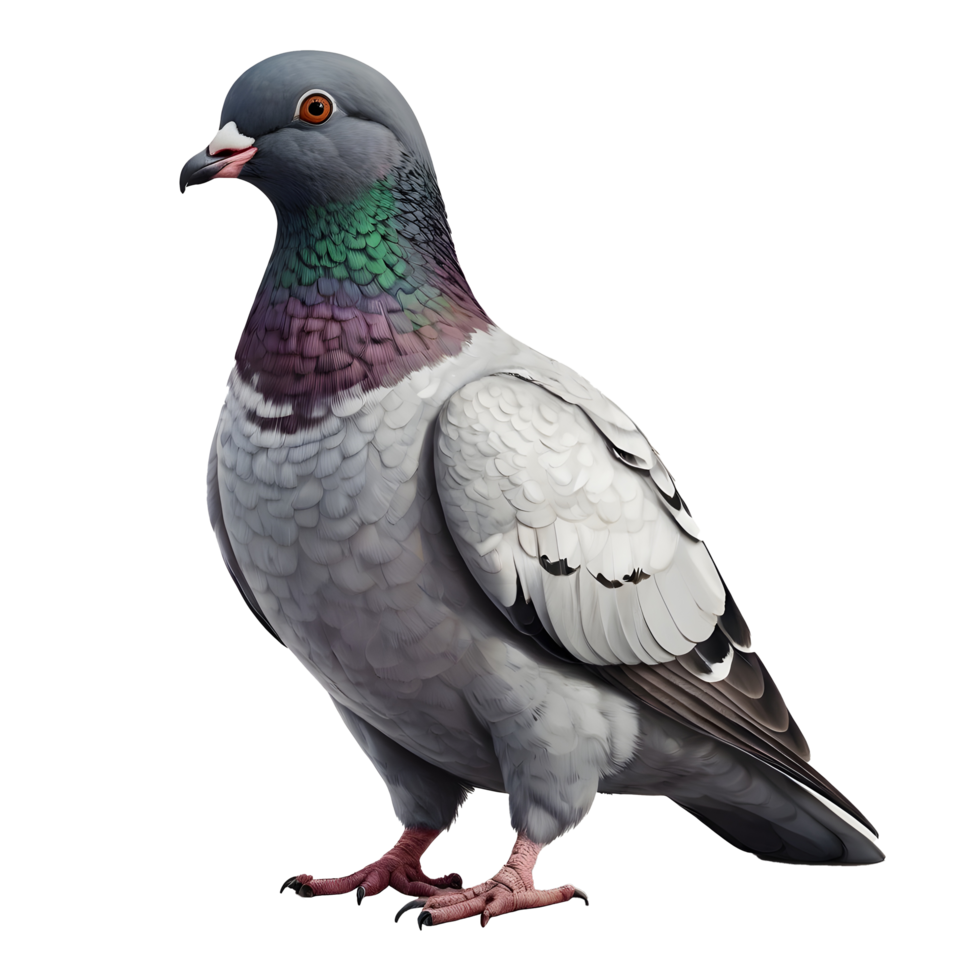 Pigeon on a transparent background png