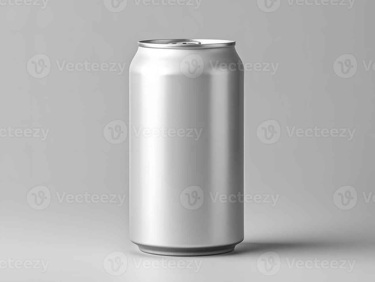 Aluminum can mockup with multiple angles for product showcases photo