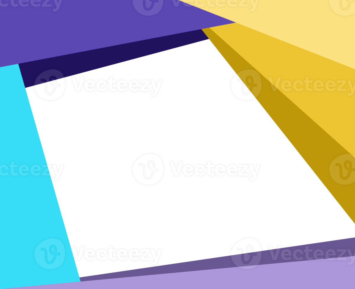 Abstract background with lines forming triangles such as shapes and empty spaces for creative design markers, intersections of blue, violet and yellow colors. Empty space for text and picture. png