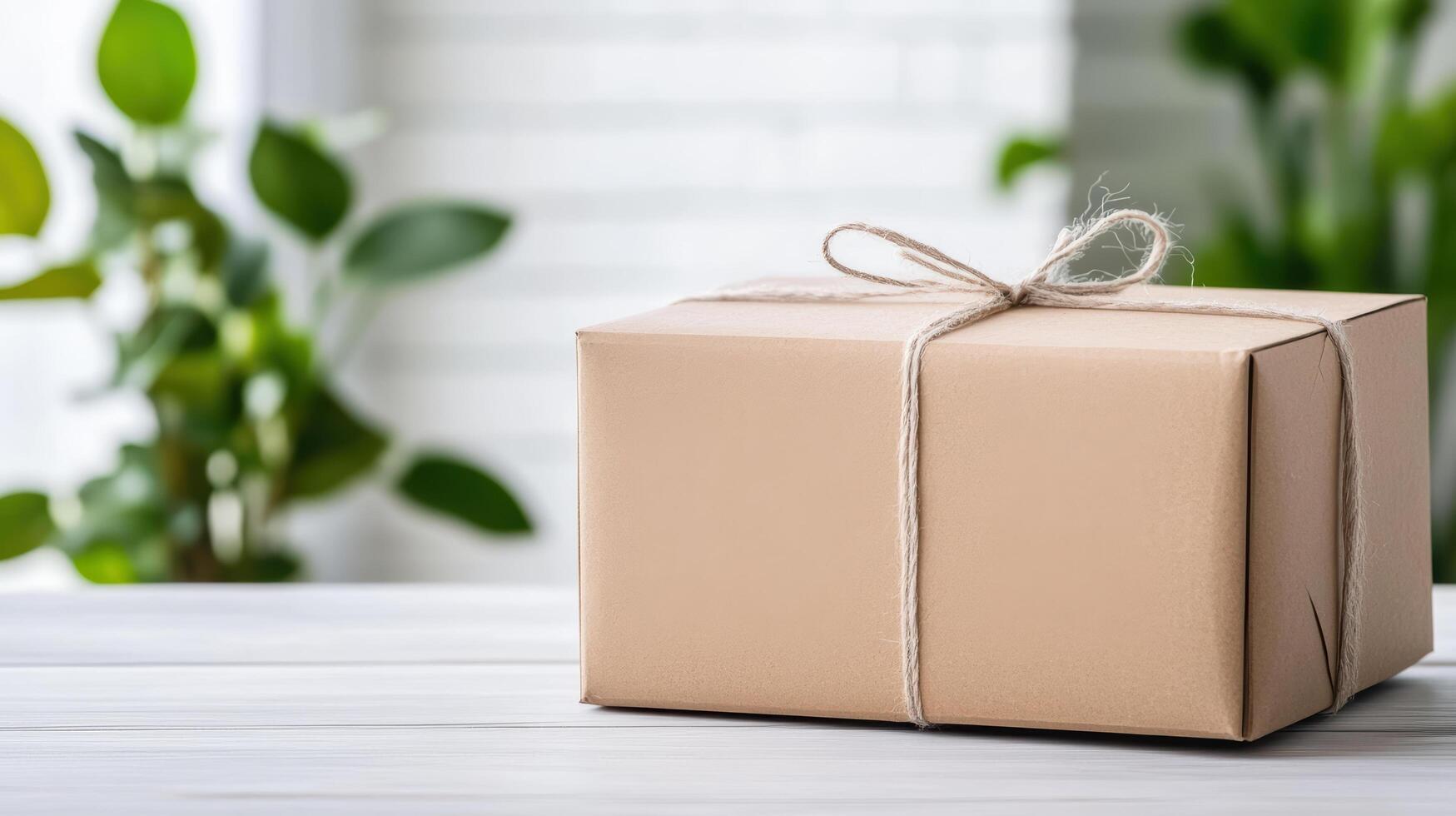 package delivered to doorstep, symbolizing convenience and care photo