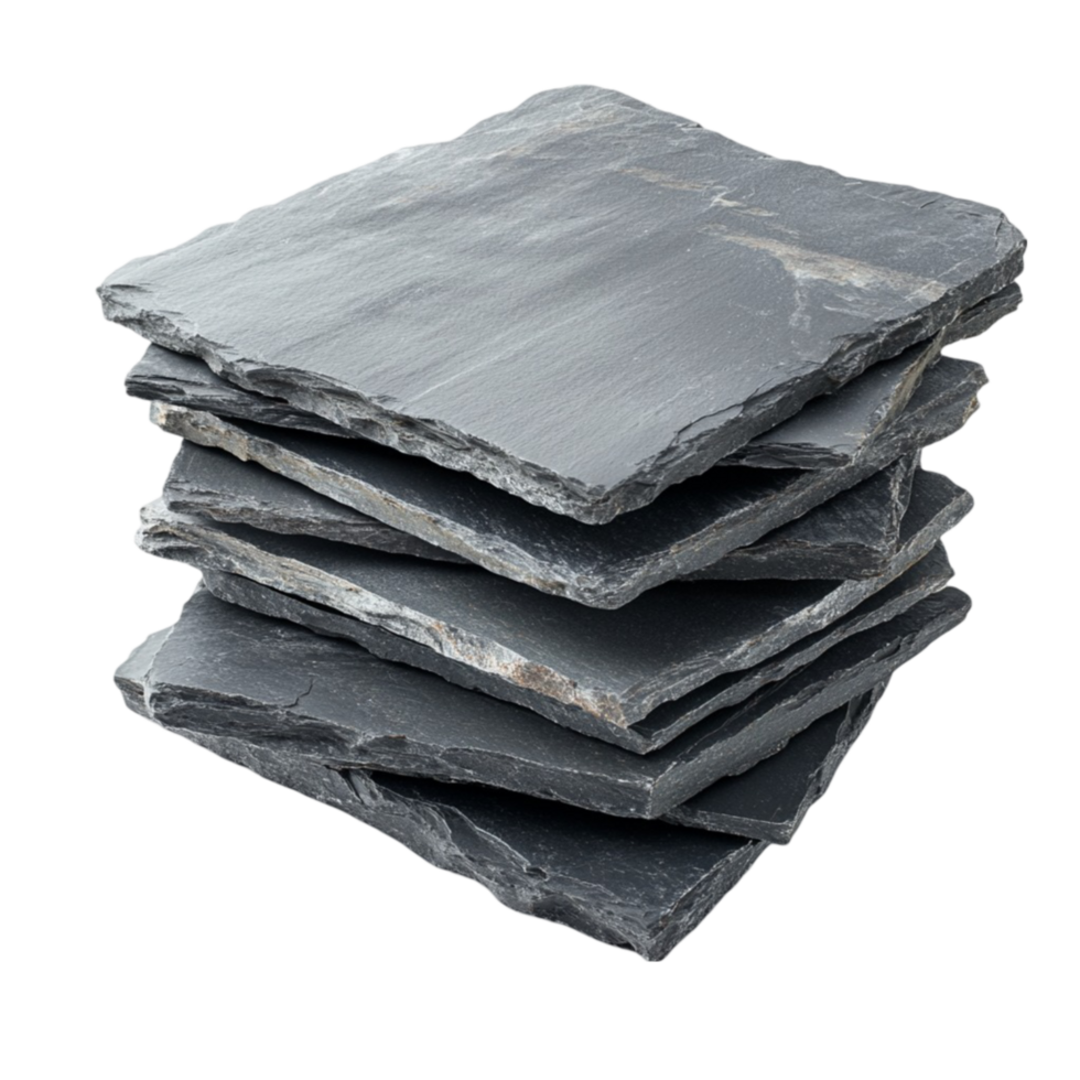 Weathered Roof Shingles Ready for Use png
