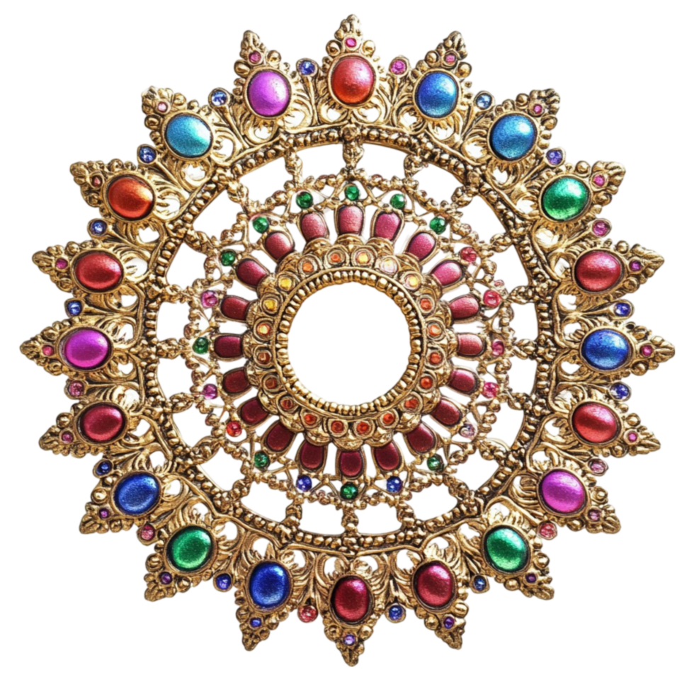 Festive Diwali Border Decoration for Celebrations png