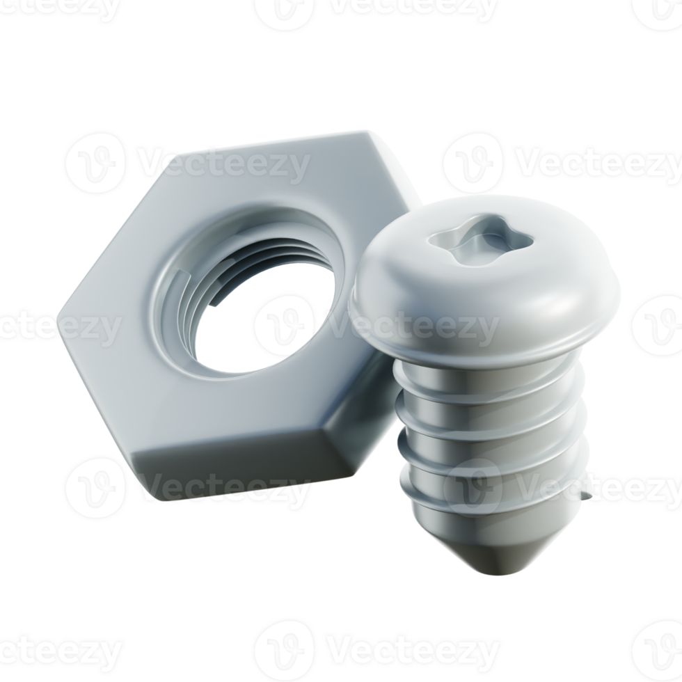 Bolt 3D Illustration png