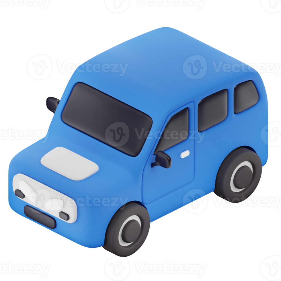 Suv 3D element illustration png