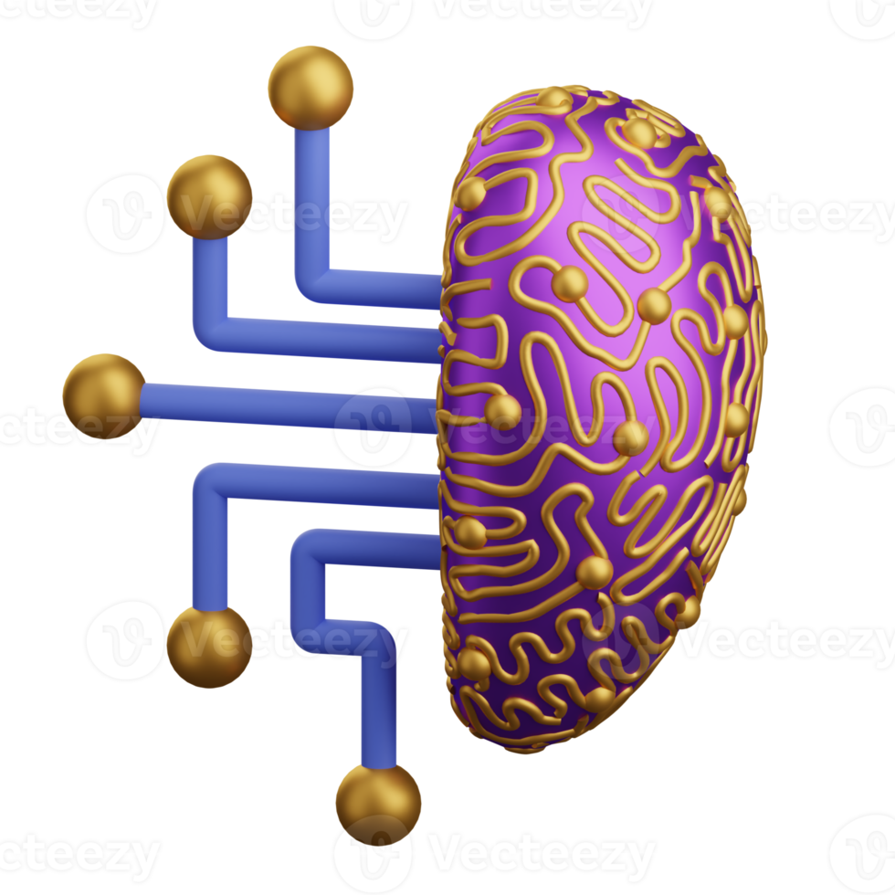 Fuzzy Logic 3D element illustration png