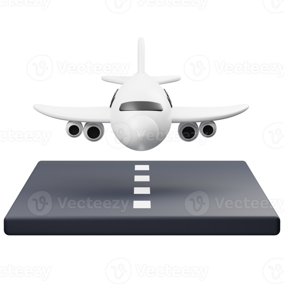 Landing 3D element illustration png
