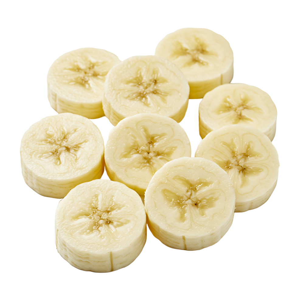 Fresh Banana Slices png