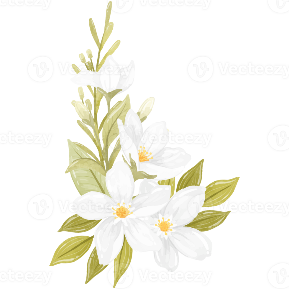 Vertical Jasmine Arrangement png
