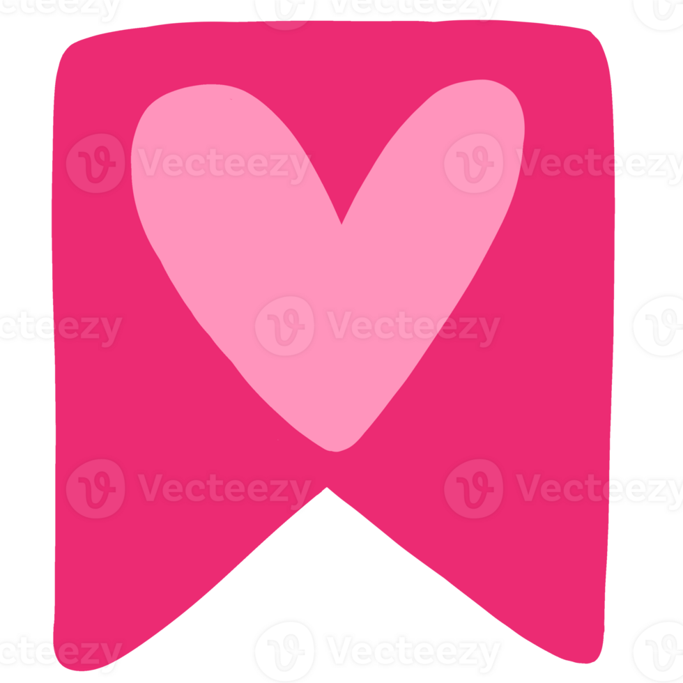 The pink flag has the letter V on it png