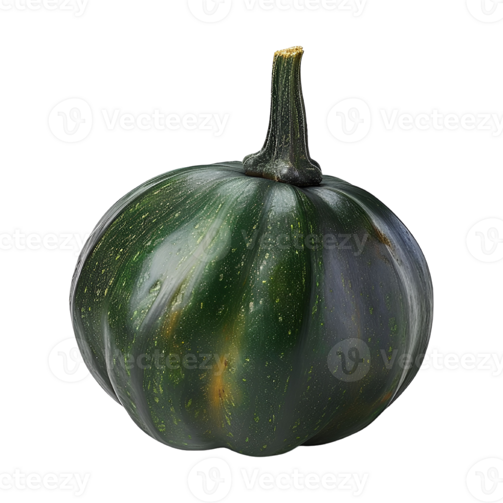 A green pumpkin on a transparent background png