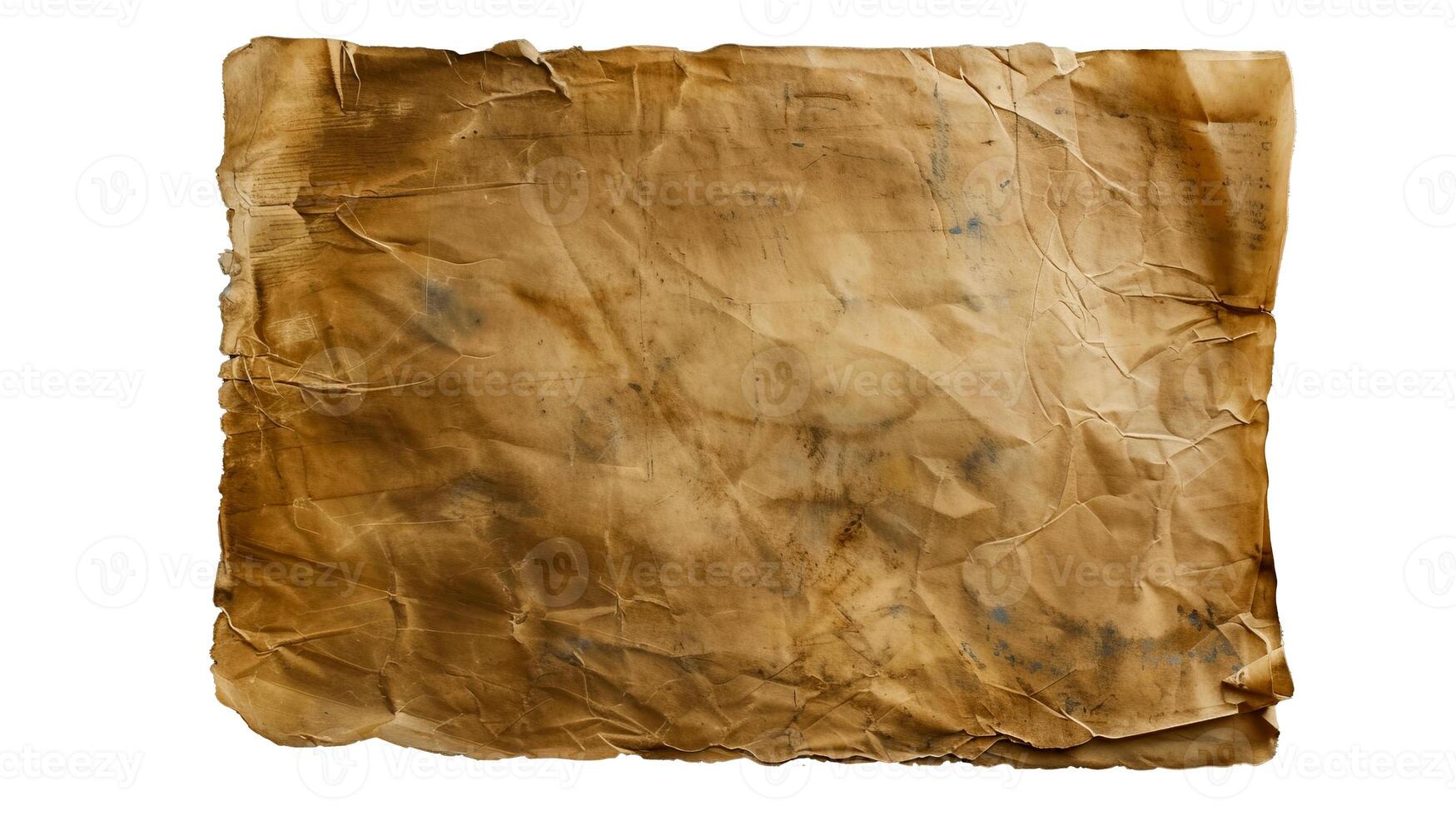 Vintage Crumpled Paper Background for Textures photo