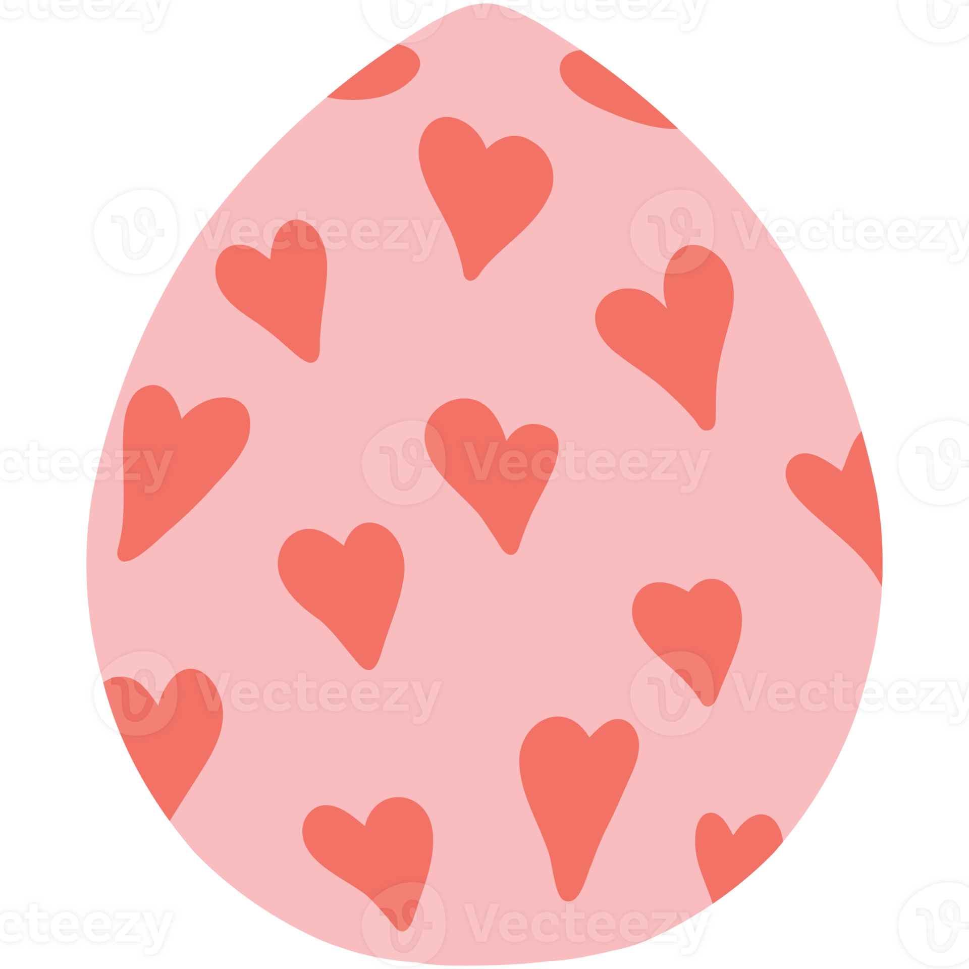 Heart shaped easter egg scavenger hunt 56864965 png