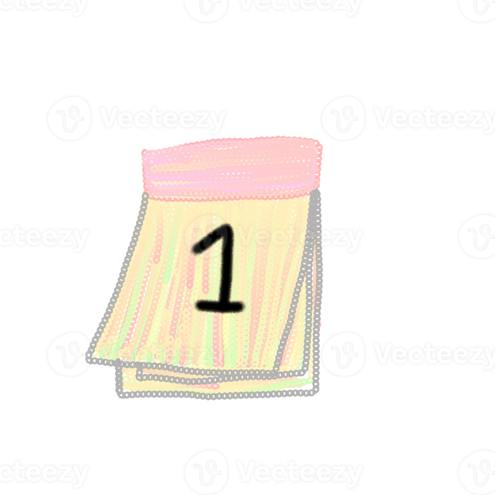 Simple calendar suitable for use as an image or to decorate a website png