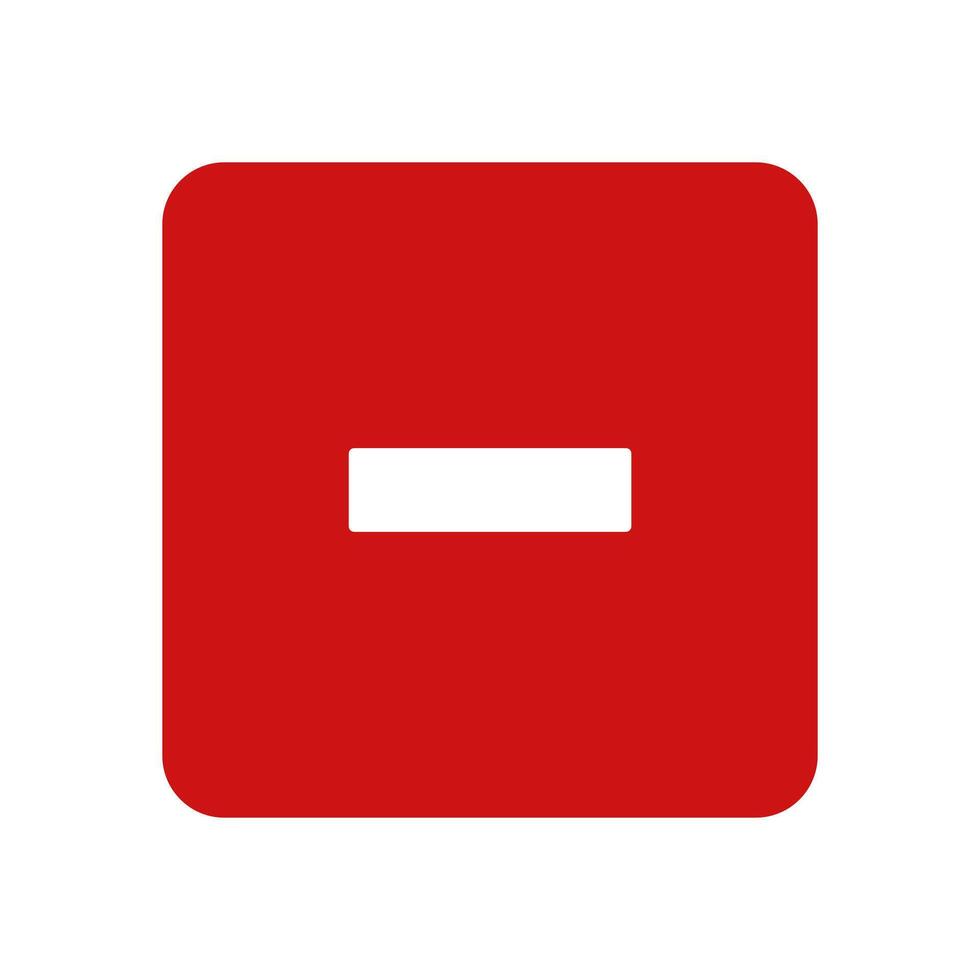 No entry sign icon illustration vector