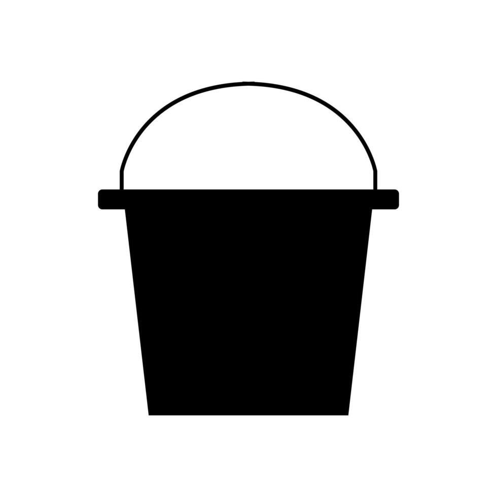 Bucket icon illustration vector