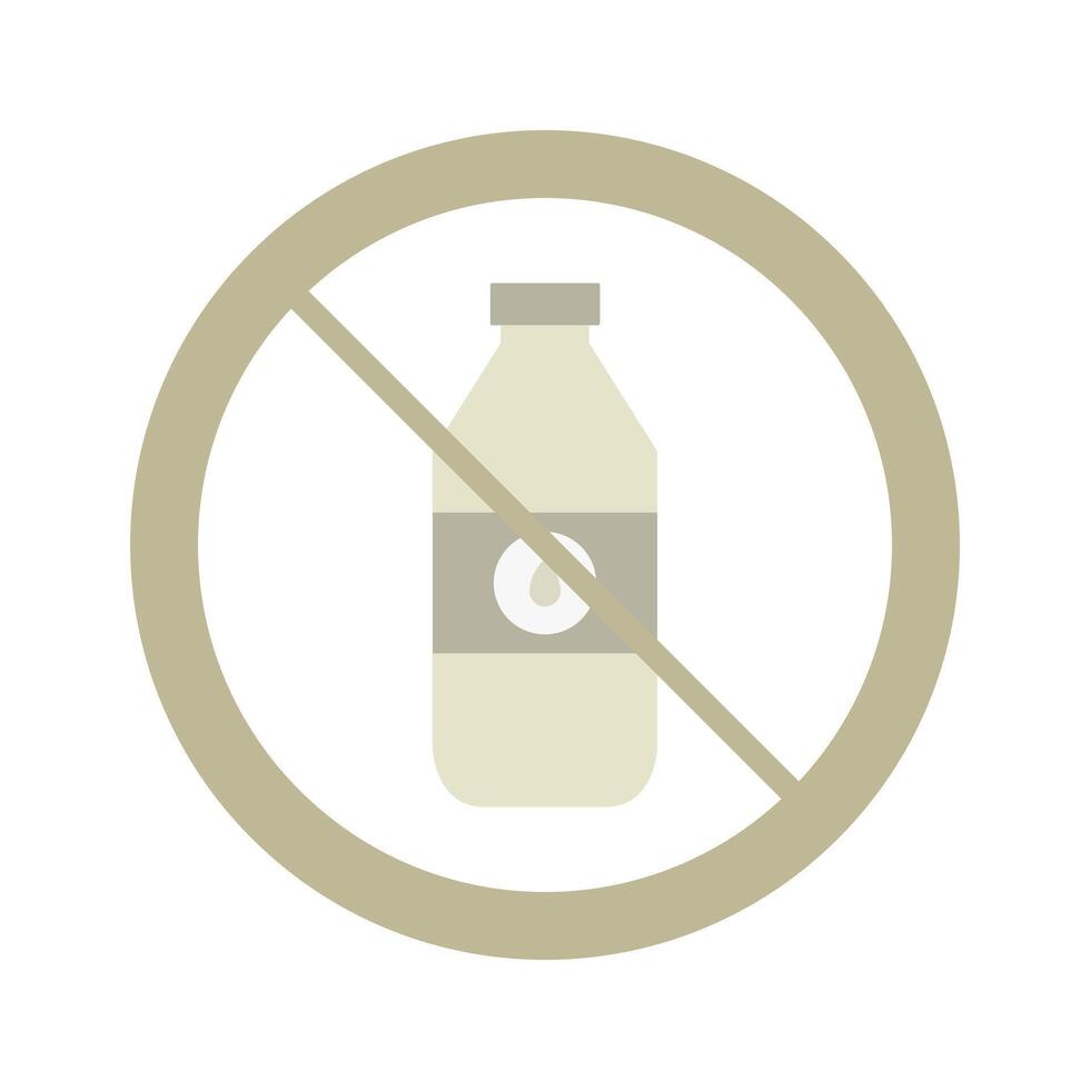 No alcohol sign vector