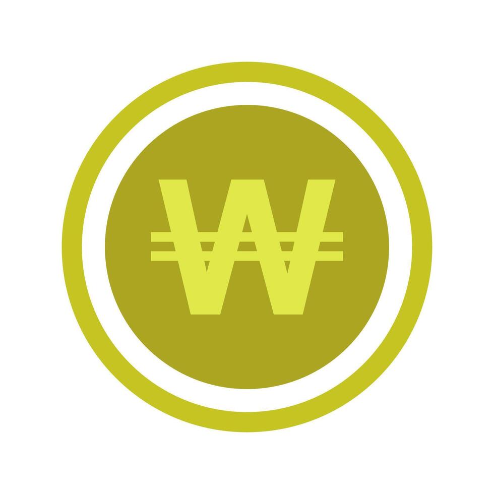 The w is in a circle with a dollar sign vector
