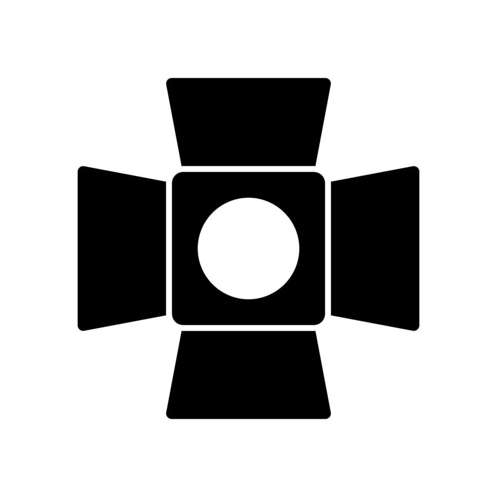 A black and white icon of a cross vector