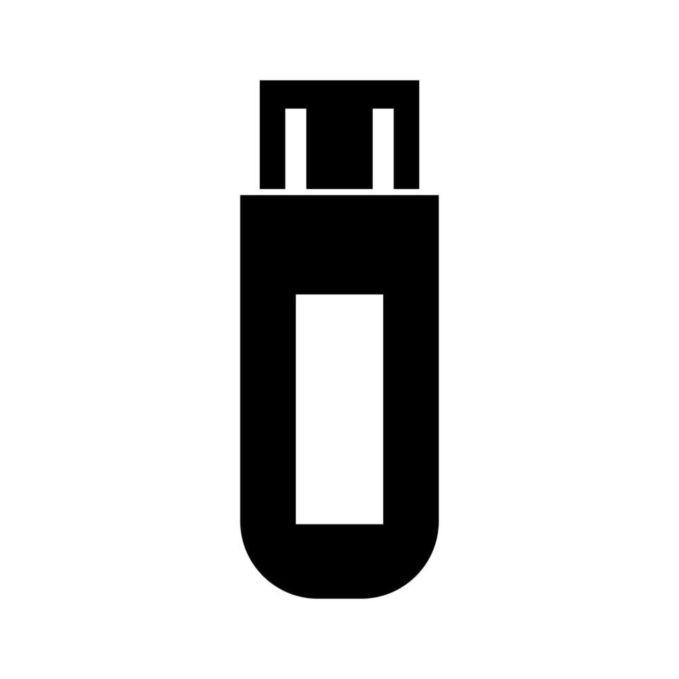 Usb flash drive icon illustration vector