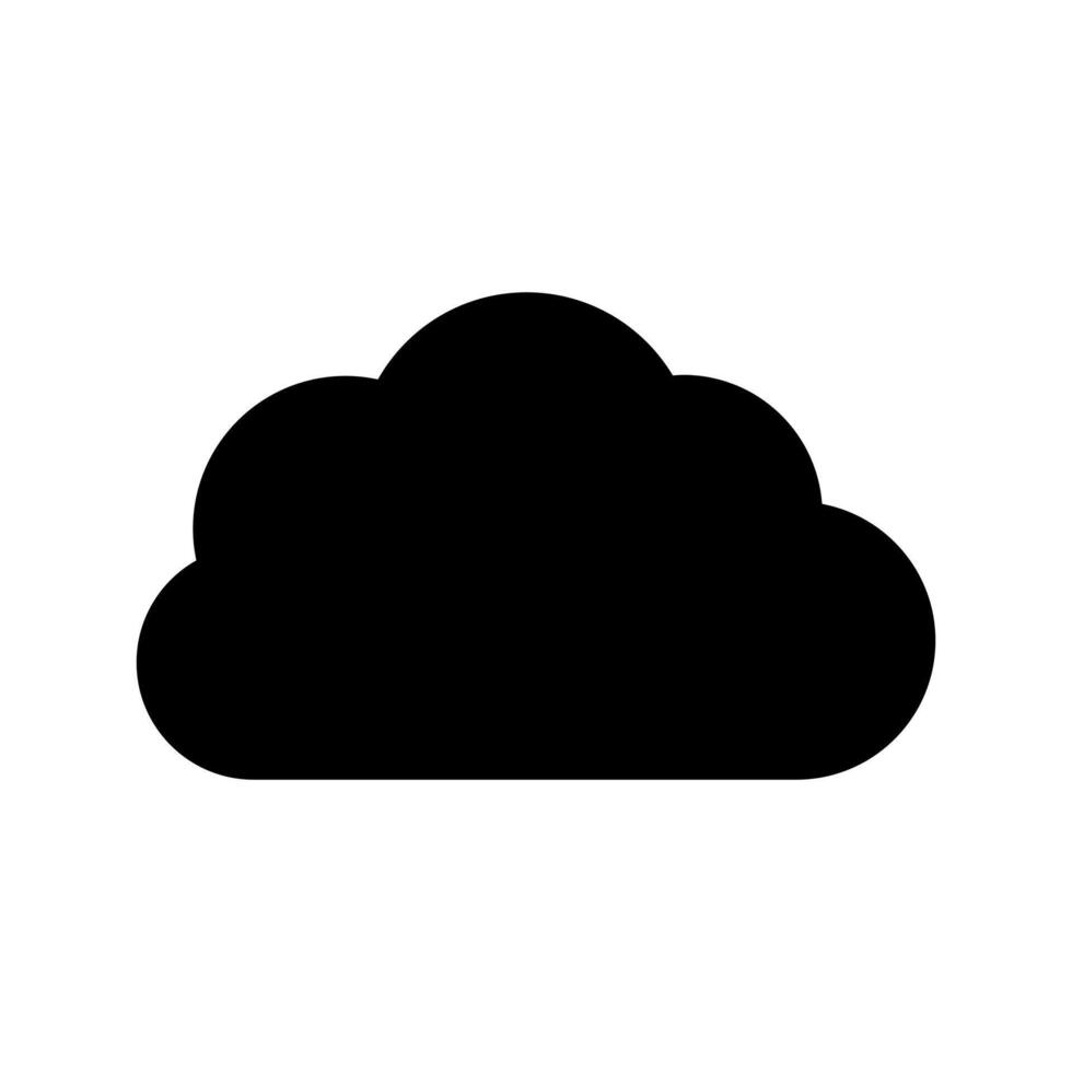 Cloud icon illustration vector