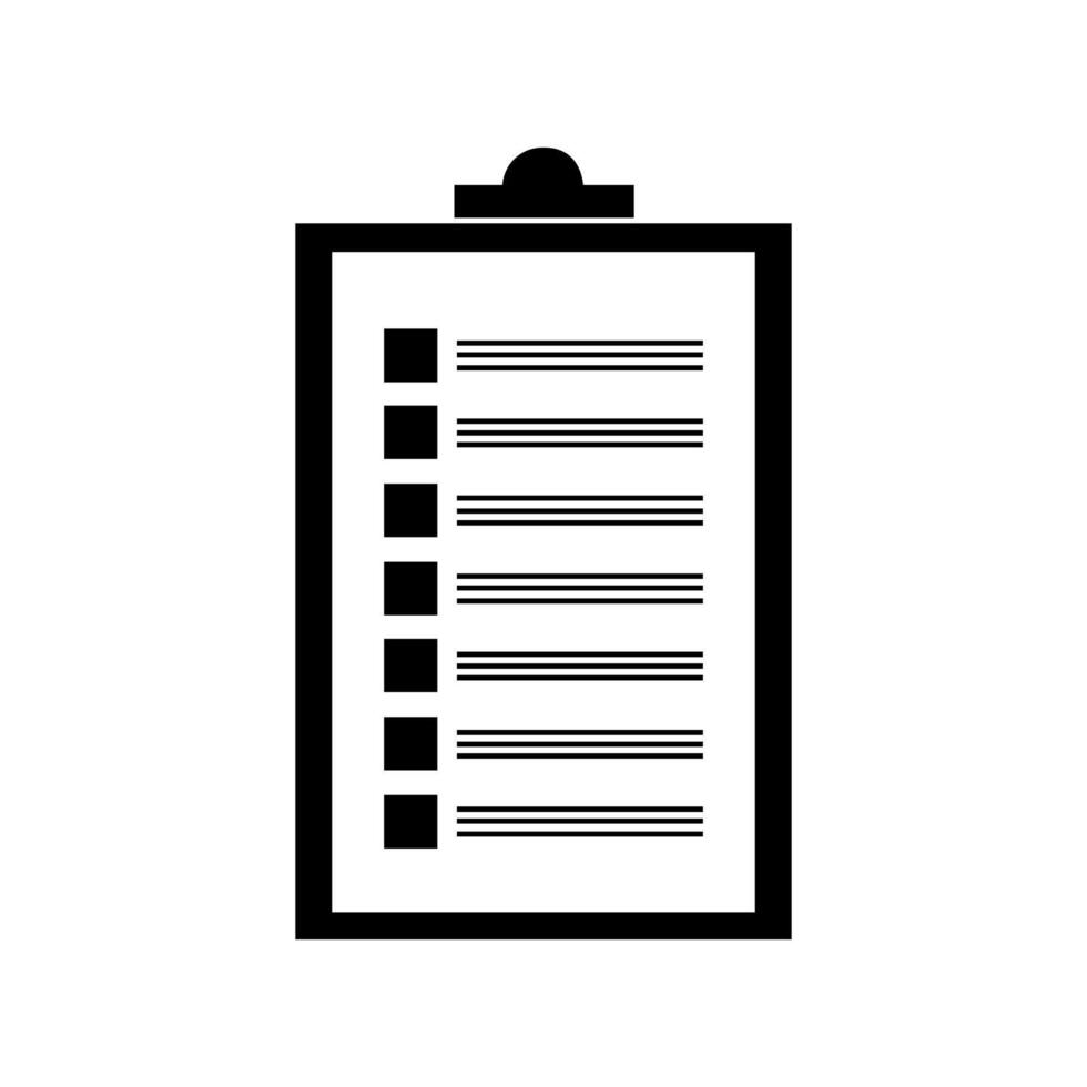 Checklist icon illustration vector