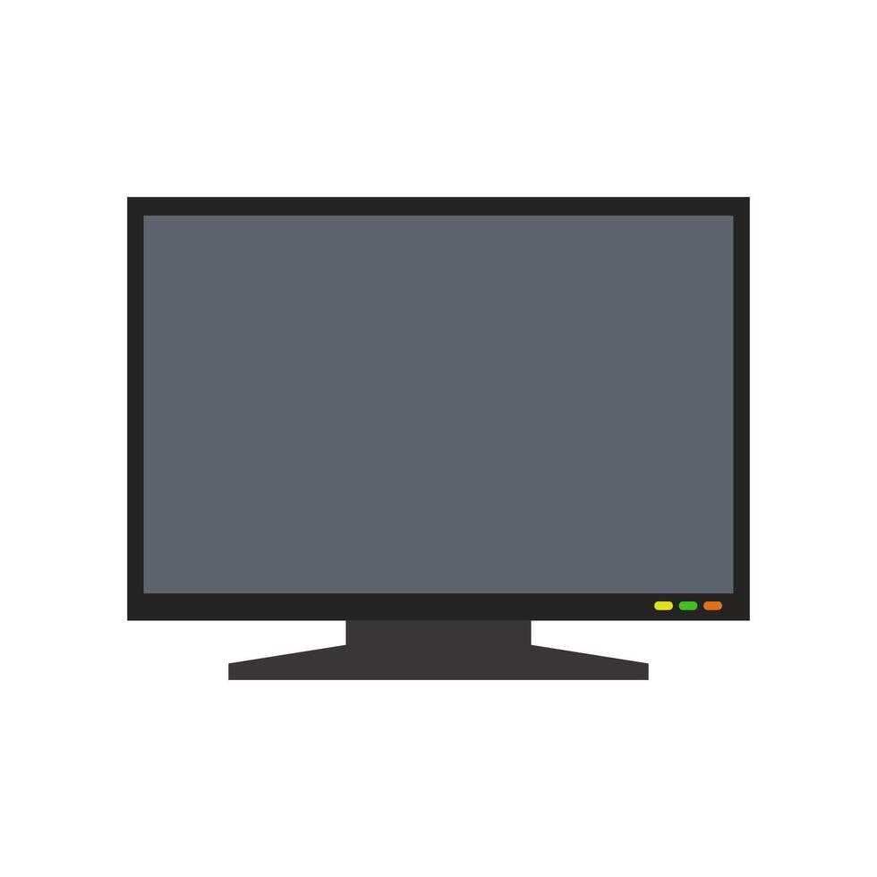Flat icon of monitor flat screen tv flat screen tv flat screen tv flat screen tv flat screen tv vector