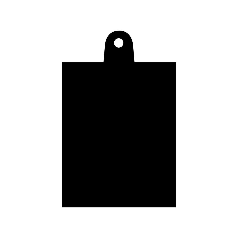 A black square with a hook on it vector