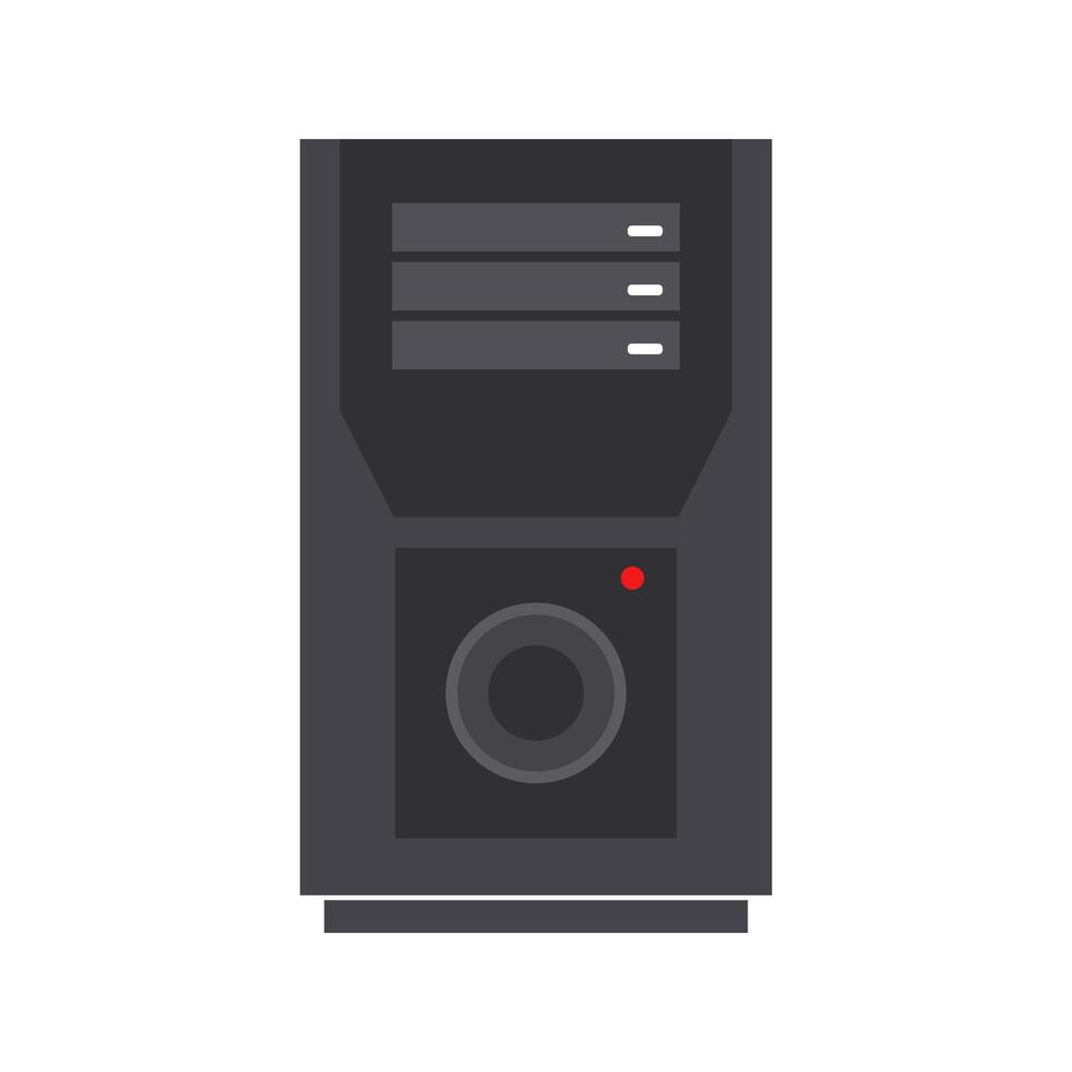 Computer server icon illustration design vector