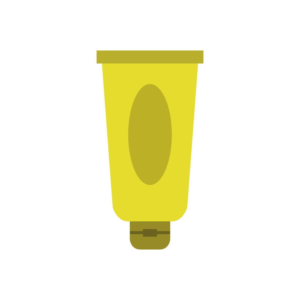 A tube of toothpaste on a white background vector